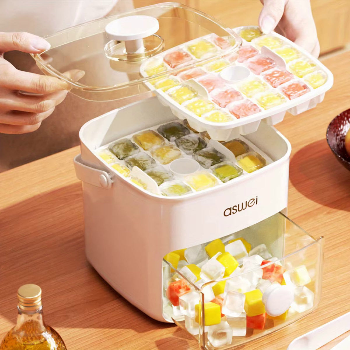 DrinkLQ Ice — Glaçons Maison pour une Eau Irrésistible