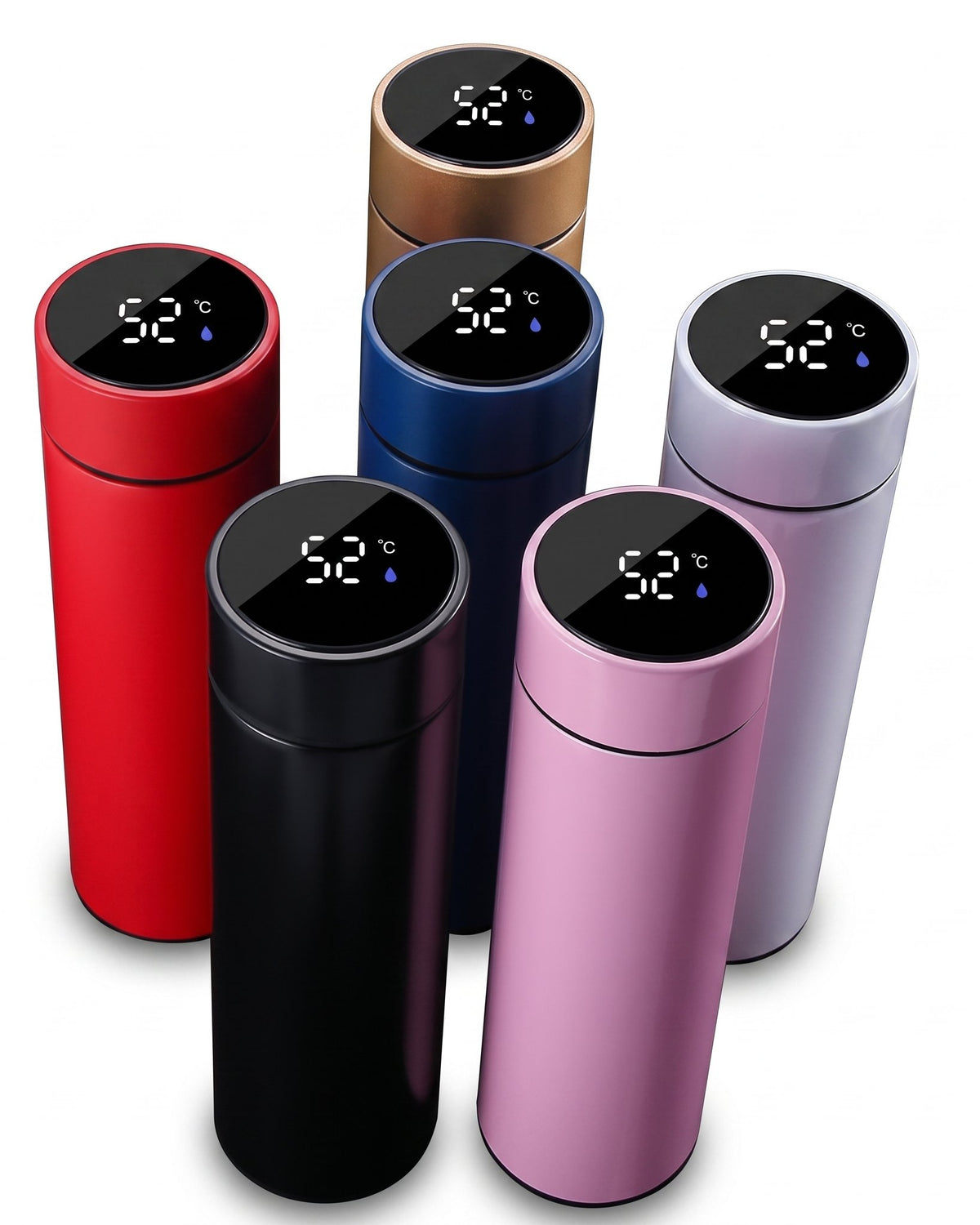 Gourde Connectée DrinkIQ — Affichage LED de Température